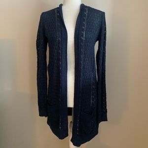 Long Hooded Cardigan